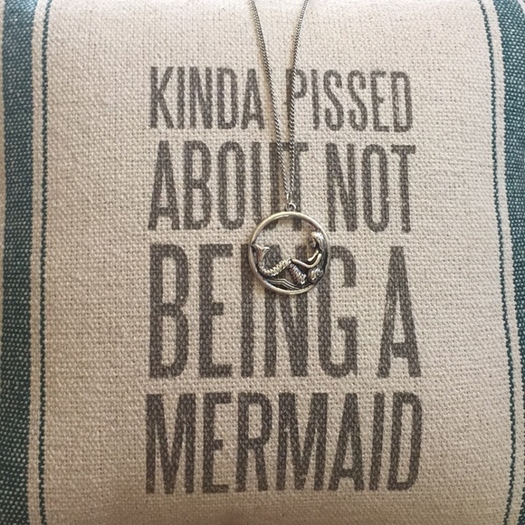 Offers Welcome! Jewelry - +MERMAID NECKLACE PENDANT Silver Beach Jewelry NEW